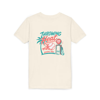 Throwing Heat Youth Tee | Summer Collection