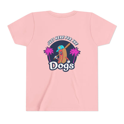 Just Here for the Dogs Youth Tee | Summer Collection