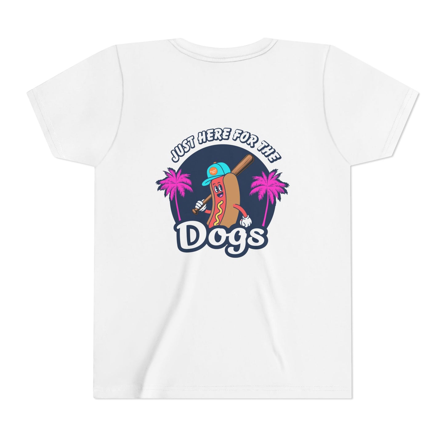Just Here for the Dogs Youth Tee | Summer Collection