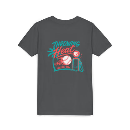 Throwing Heat Youth Tee | Summer Collection
